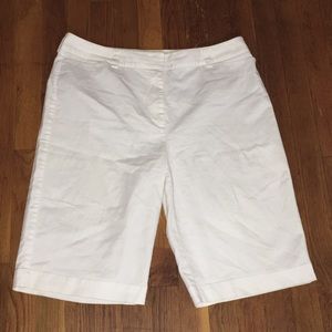 White shorts